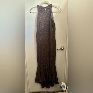 Brand New With Tag Lace With Sequins Gown